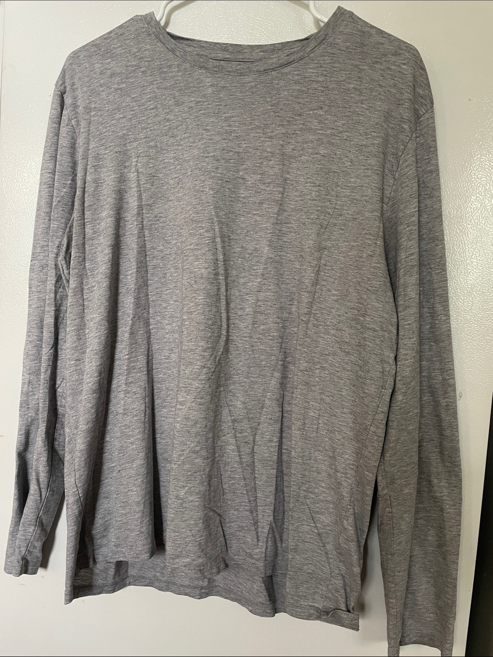 Vince Men's Large 100% Cotton Gray Long Sleeve Everyday Shirt Comfort